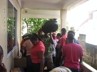 Image #40 - Hurricane Tomas Relief Effort (Distribution of goods in Soufriere Town)
